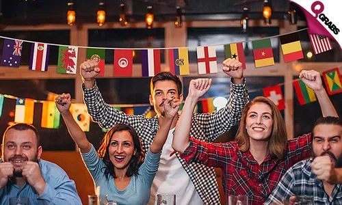 32 Country Flags String Banner!